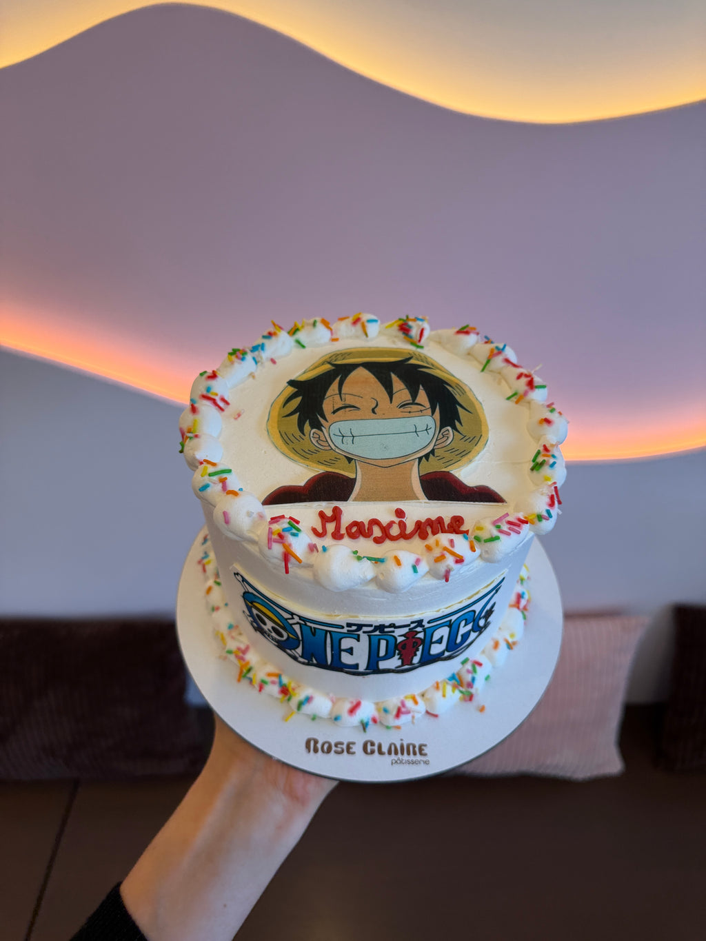 Gâteau Manga Impression