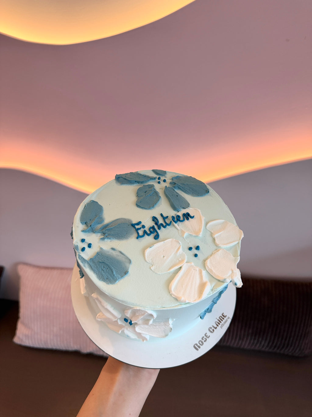Gâteau Fleurs Simple