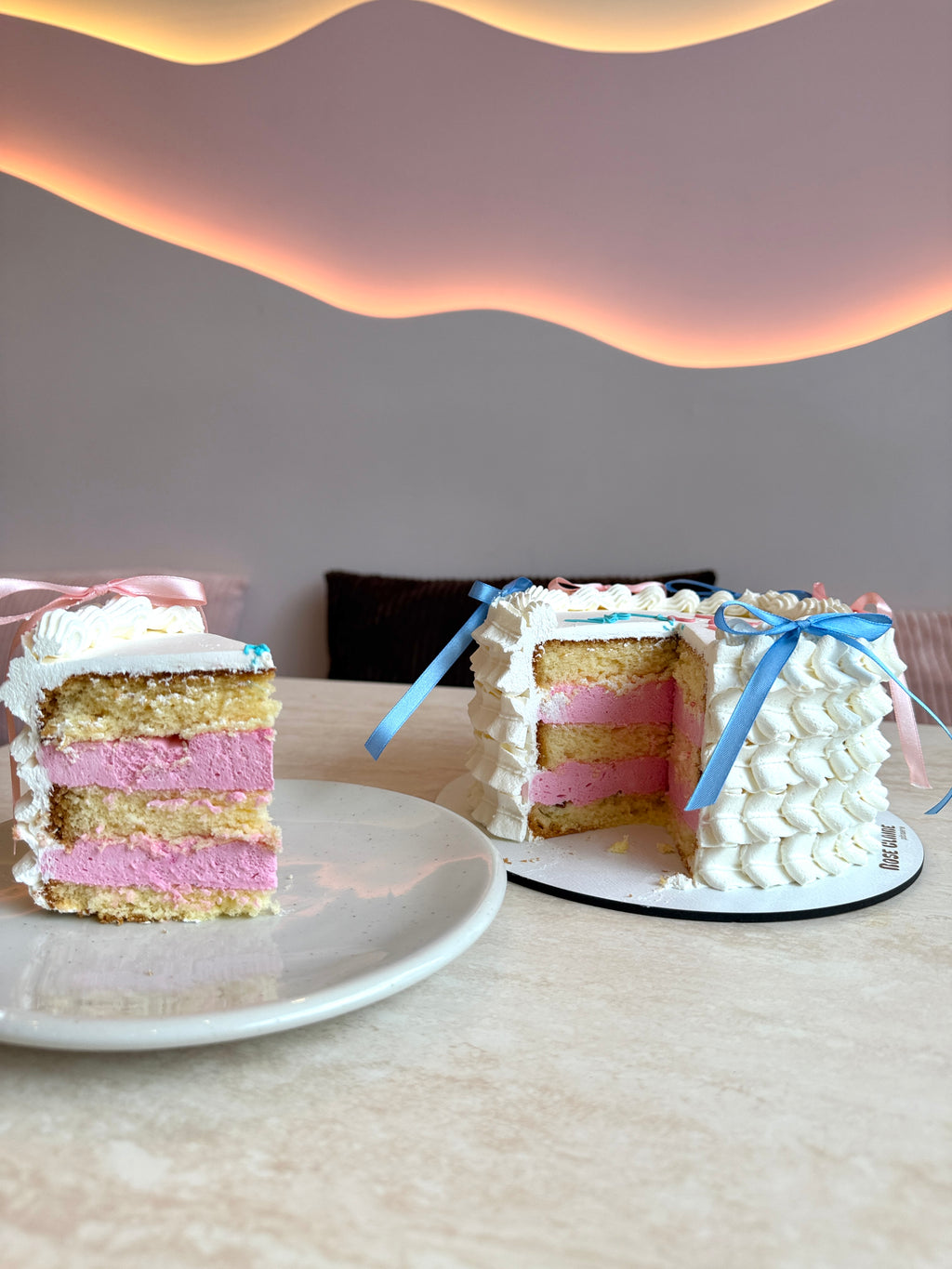 Gender Reveal Cake