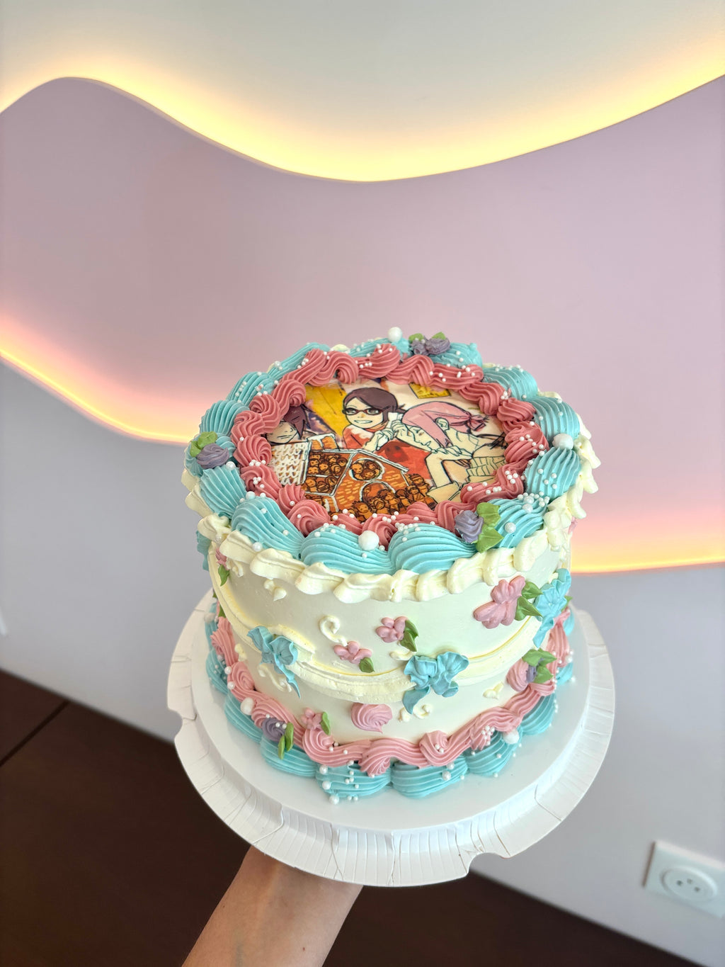 Gâteau Manga Impression