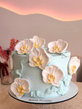 Gâteau orchidée