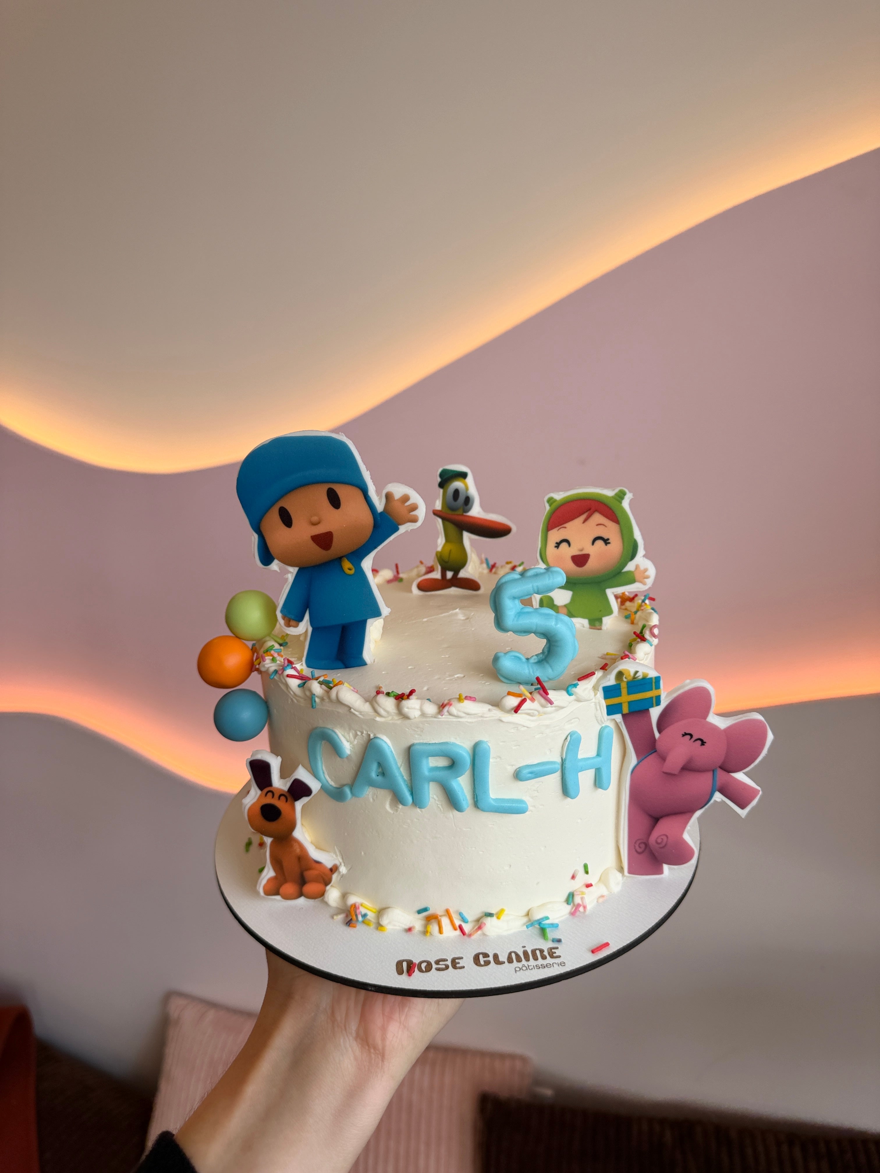 Gâteau Thème Impression Alimentaire