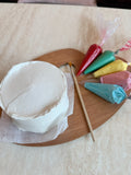 Atelier dessin sur gâteau