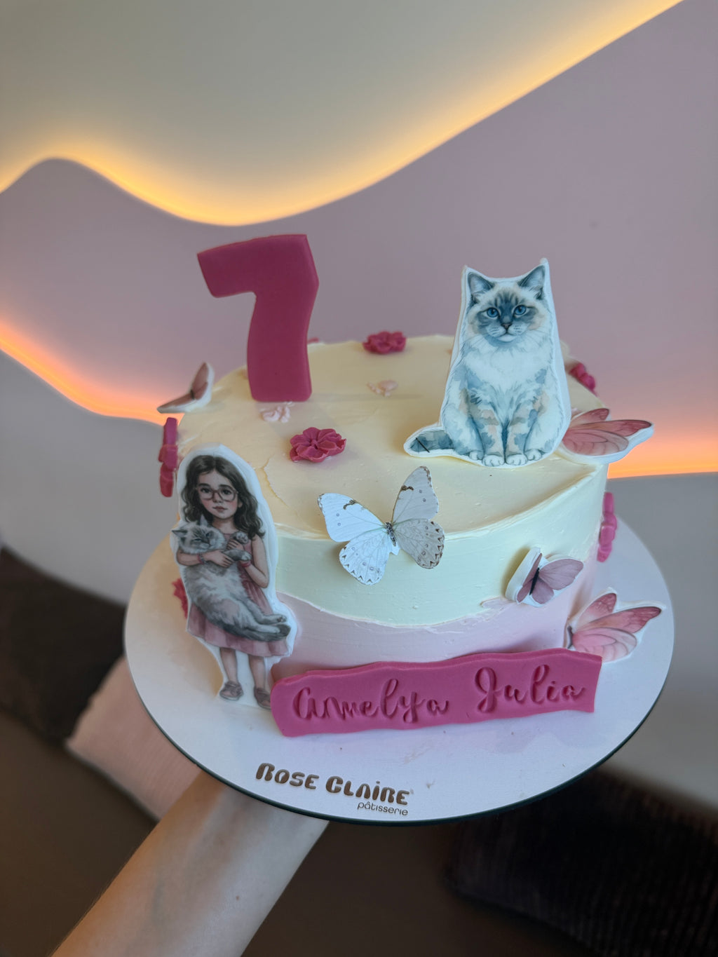 Gâteau Thème Impression Alimentaire