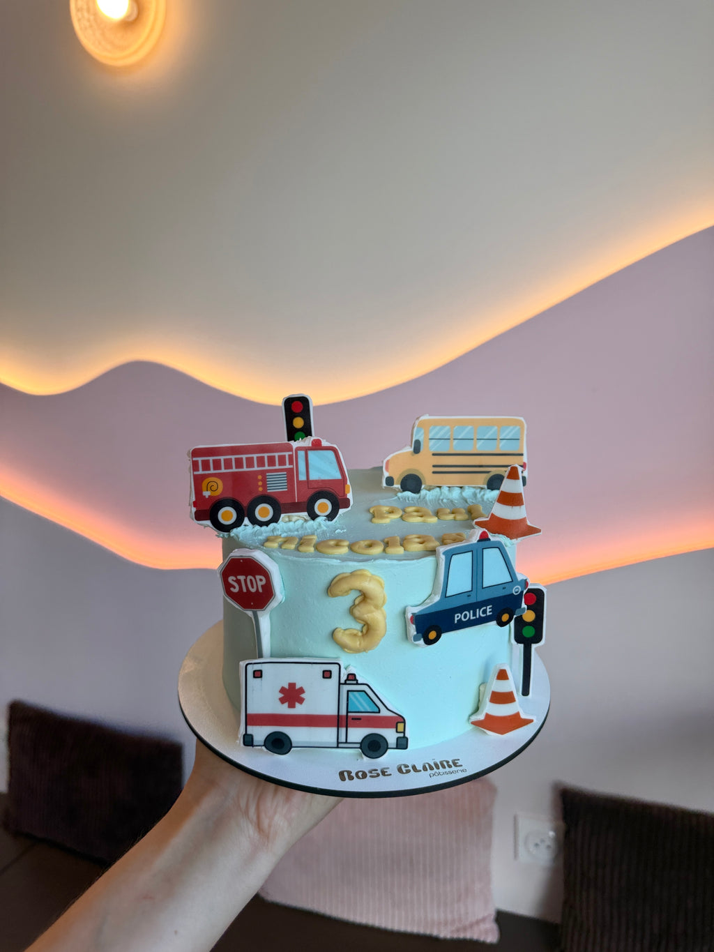 Gâteau Thème Impression Alimentaire