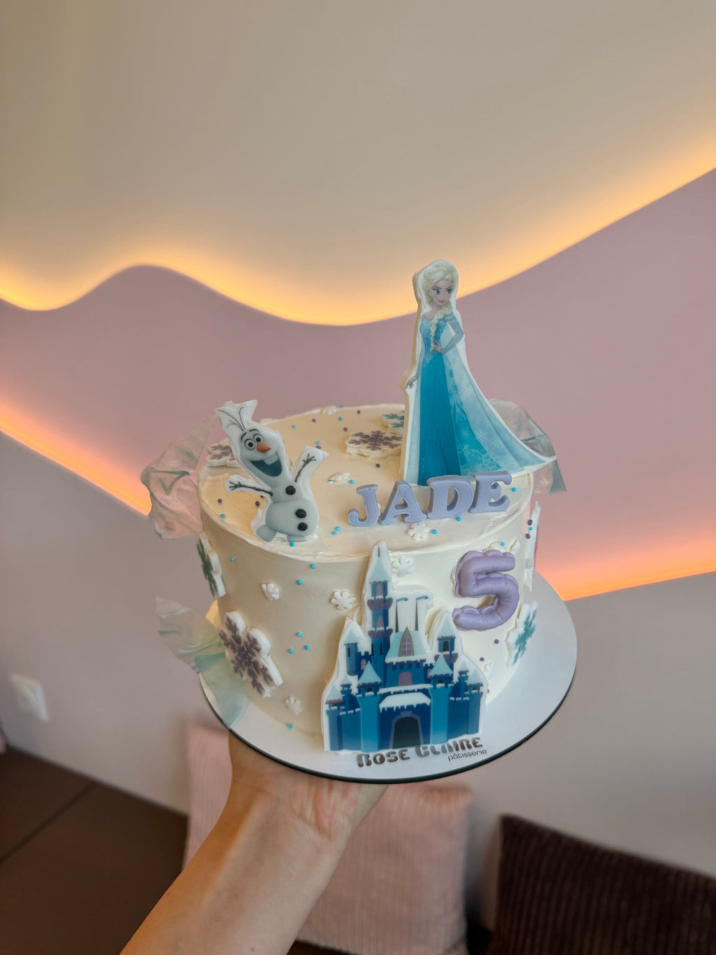 Gâteau Thème Impression Alimentaire