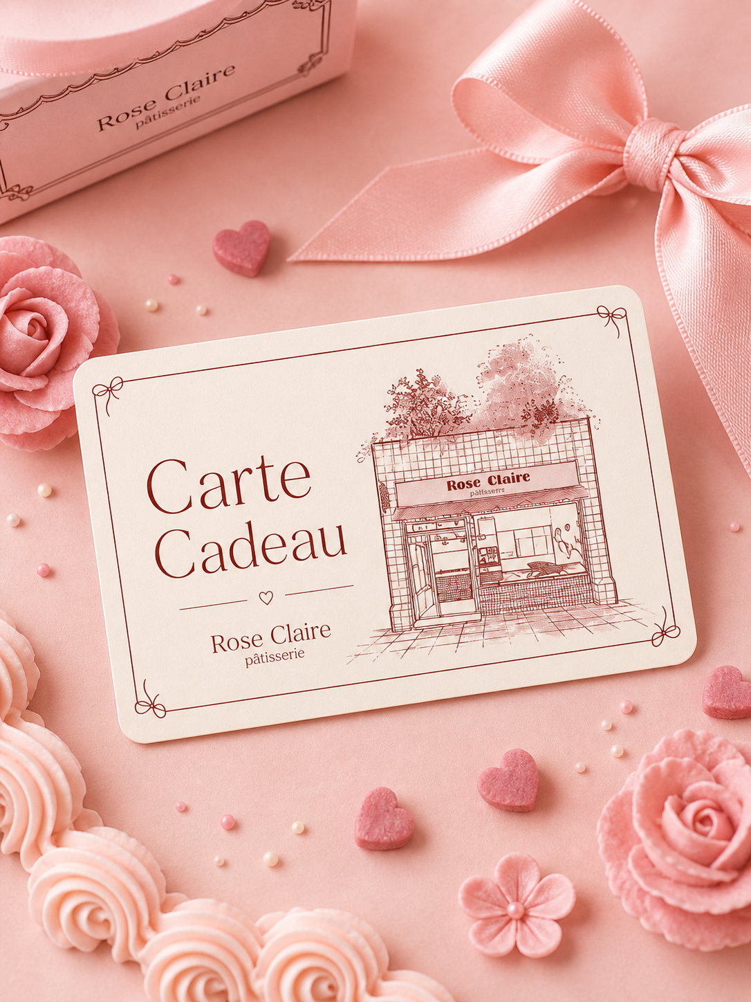 Carte Cadeau Roseclaire