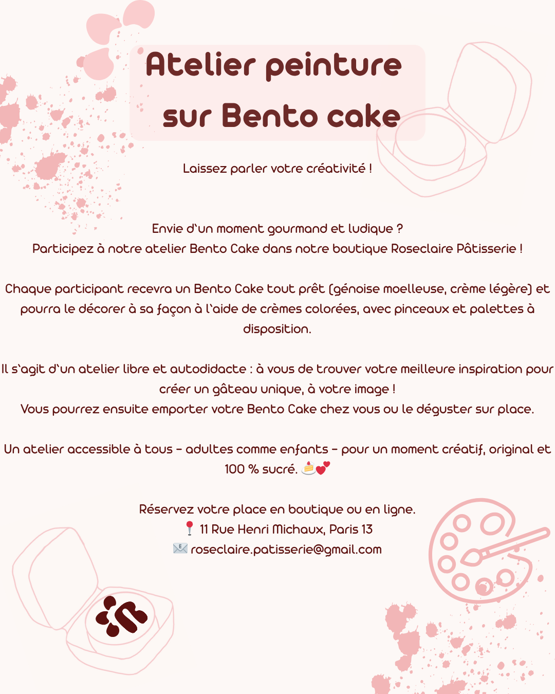 Atelier Bento Cake